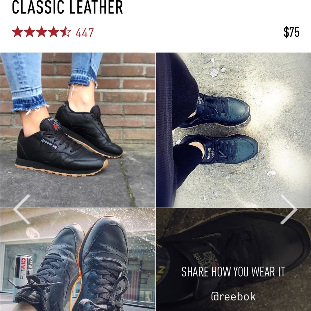 Reebok Women’s Classic!